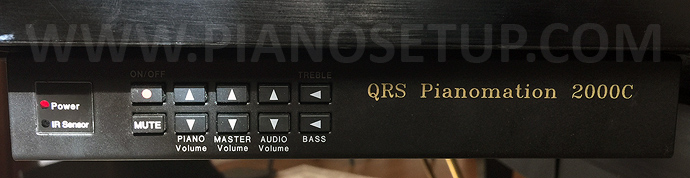 QRS pianomation 2000c