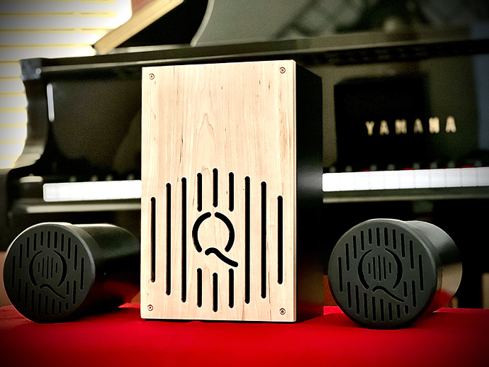 The Q40 2.1 PNO Speakers