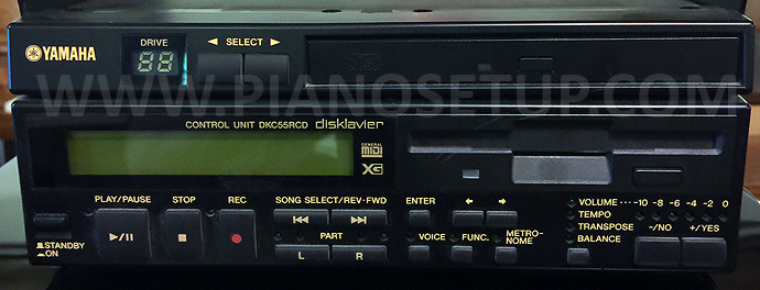 yamaha disklavier DKC 55